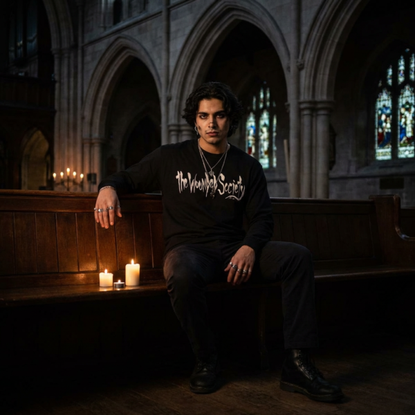 The Wounded Society Logo Long Sleeve Tshirt