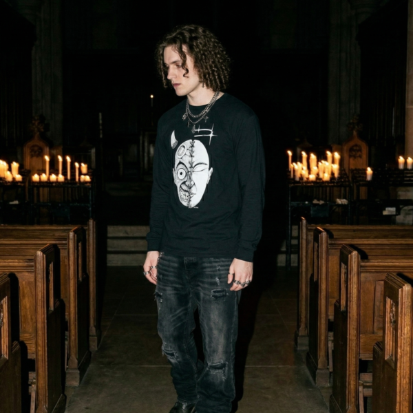 The Half Face - Long Sleeve Tshirt