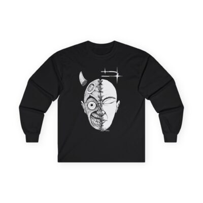 The Half Face – Long Sleeve Tshirt