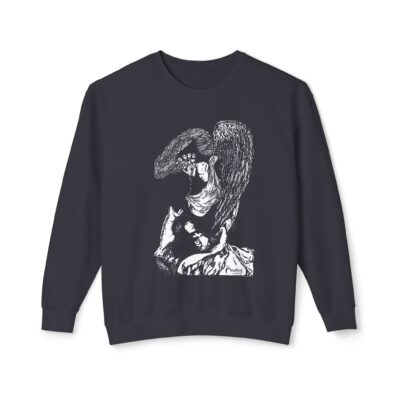 The Angel Of Death – Unisex Lightweight Crewneck Sweatshirt