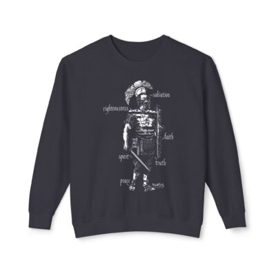Armor Of God – Unisex Lightweight Crewneck Sweatshirt