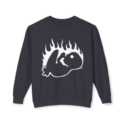 Fetus On Fire – Unisex Lightweight Crewneck Sweatshirt