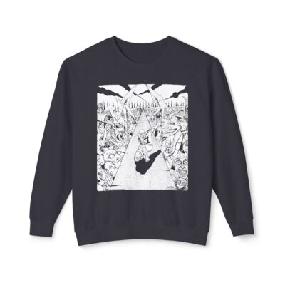 The Path – Unisex Lightweight Crewneck Sweatshirt