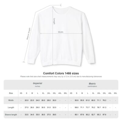 The Seraphim (Flames Version) – Unisex Lightweight Crewneck Sweatshirt