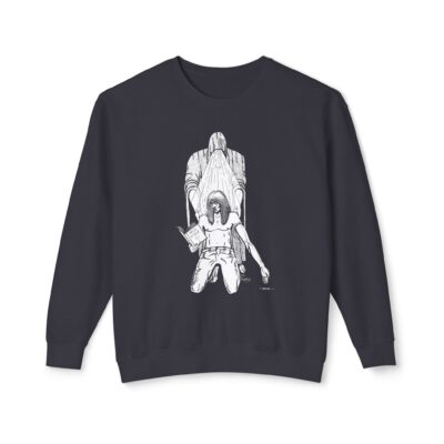 The Addict – Unisex Lightweight Crewneck Sweatshirt