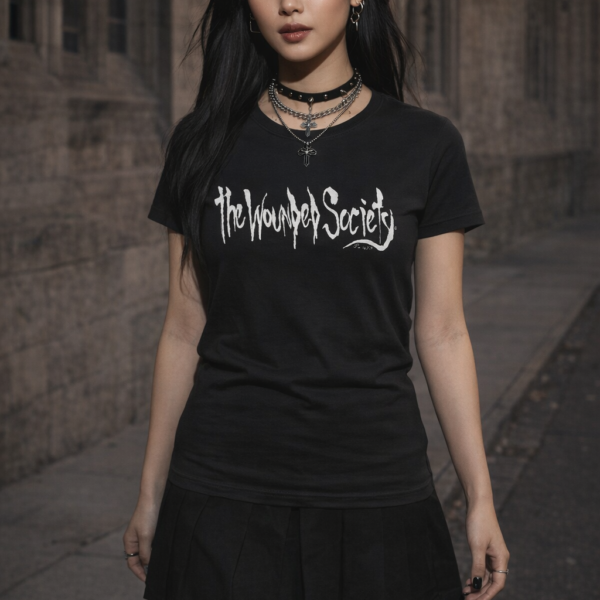The Wounded Society Logo – Women’s Short Sleeve Tshirt