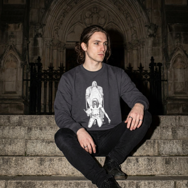 The Addict – Unisex Lightweight Crewneck Sweatshirt