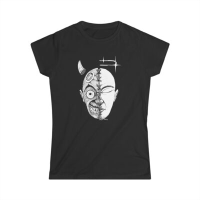 Half Face – Women’s Short Sleeve Tshirt