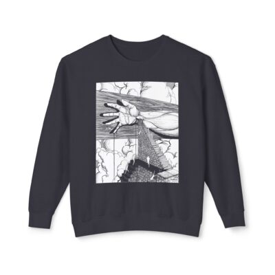 Stairway – Unisex Lightweight Crewneck Sweatshirt