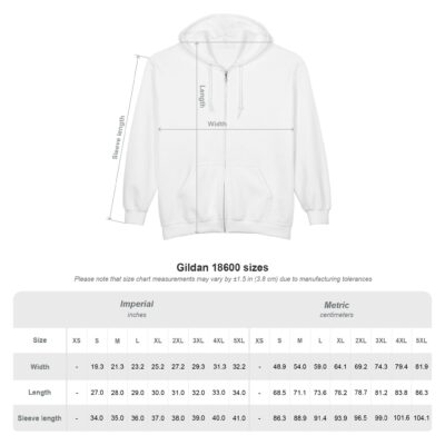 The Path – Full Zip Hooded Sweatshirt