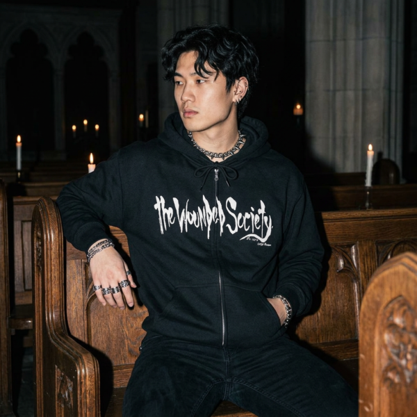 The Wounded Society Logo - Full Zip Hooded Sweatshirt