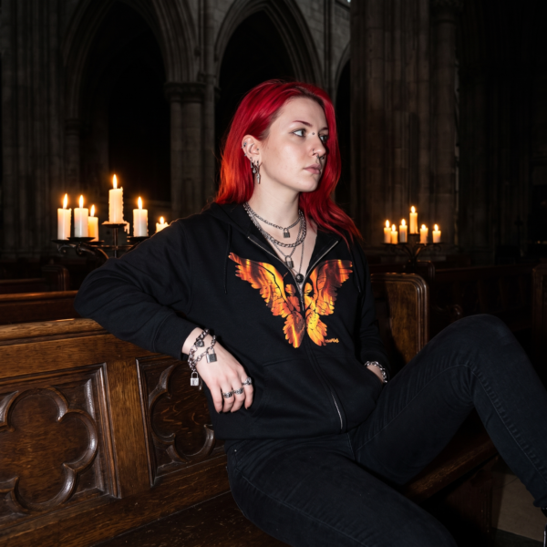 The Seraphim Flames Version - Full Zip Hooded Sweatshirt