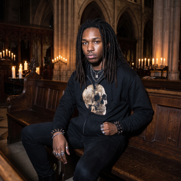 Golgotha I (Color Edition) - Full Zip Hooded Sweatshirt