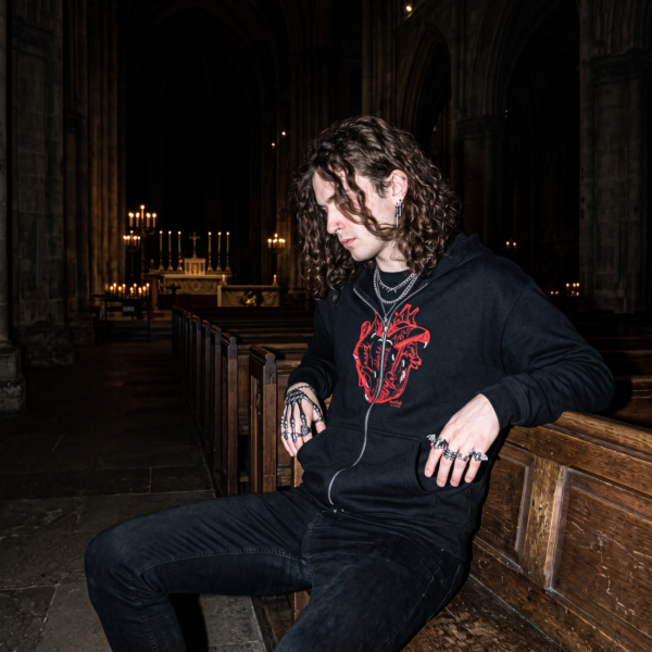 Sinful Heart – Pullover Hooded Sweatshirt
