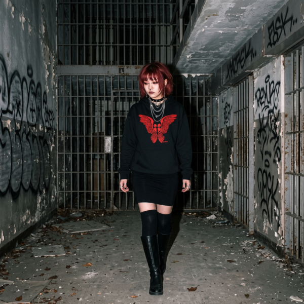 The Seraphim (Red Edition) - Pullover Hooded Sweatshirt