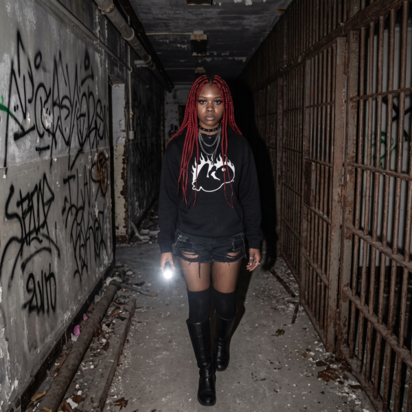 Fetus On Fire - Pullover Hooded Sweatshirt