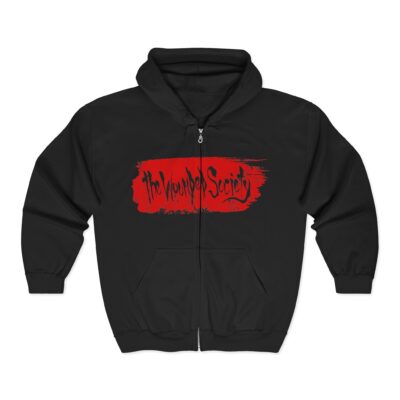 The Wounded Society Passover Logo – Full Zip Hooded Sweatshirt