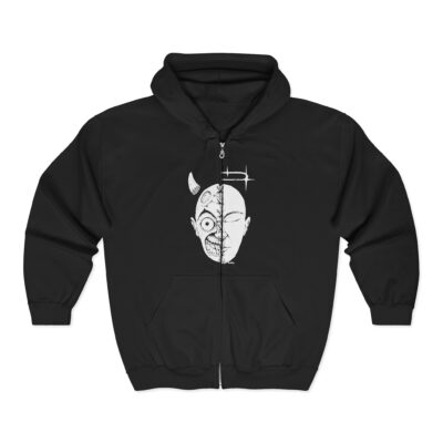 Half-Face – Full Zip Hooded Sweatshirt