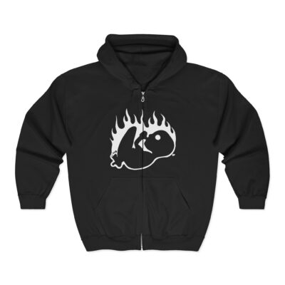 Fetus On Fire – Full Zip Hooded Sweatshirt