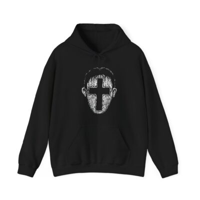 Cross Face – Pullover Hooded Sweatshirt